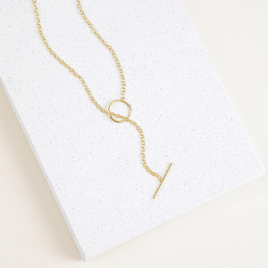 Personalized Simple Pclip Chain Clavicle Chain Women's Fashion Layered Ot Buckle Versatile Necklace